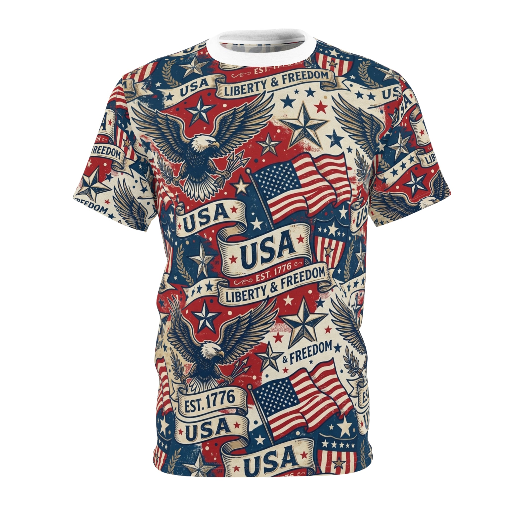 All American T- Shirt (AOP)