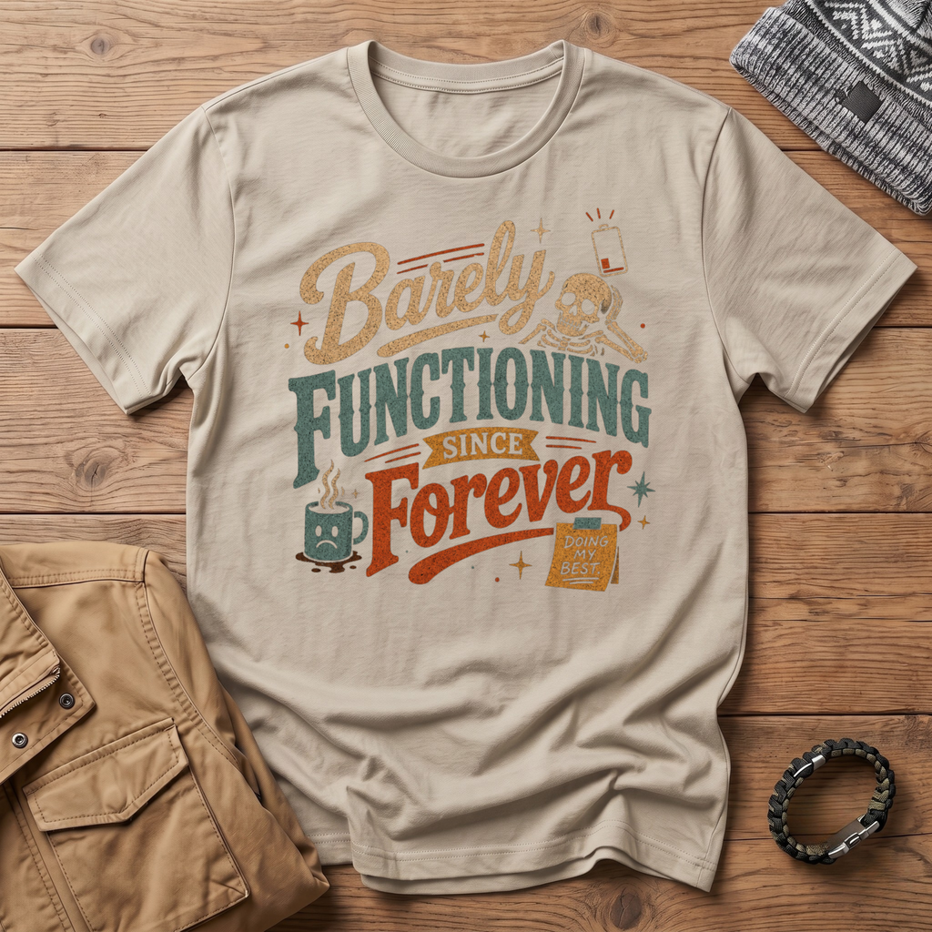 Barely Functioning Forever T-Shirt