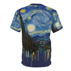 Van Gogh Drip Blue T- Shirt