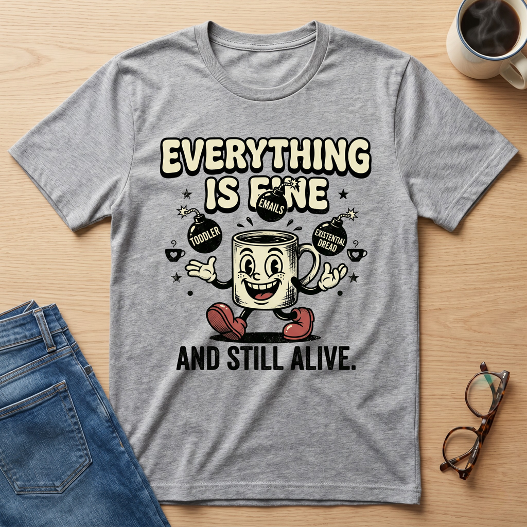Everything is Fine & Still Alive 1930 T-Shirt