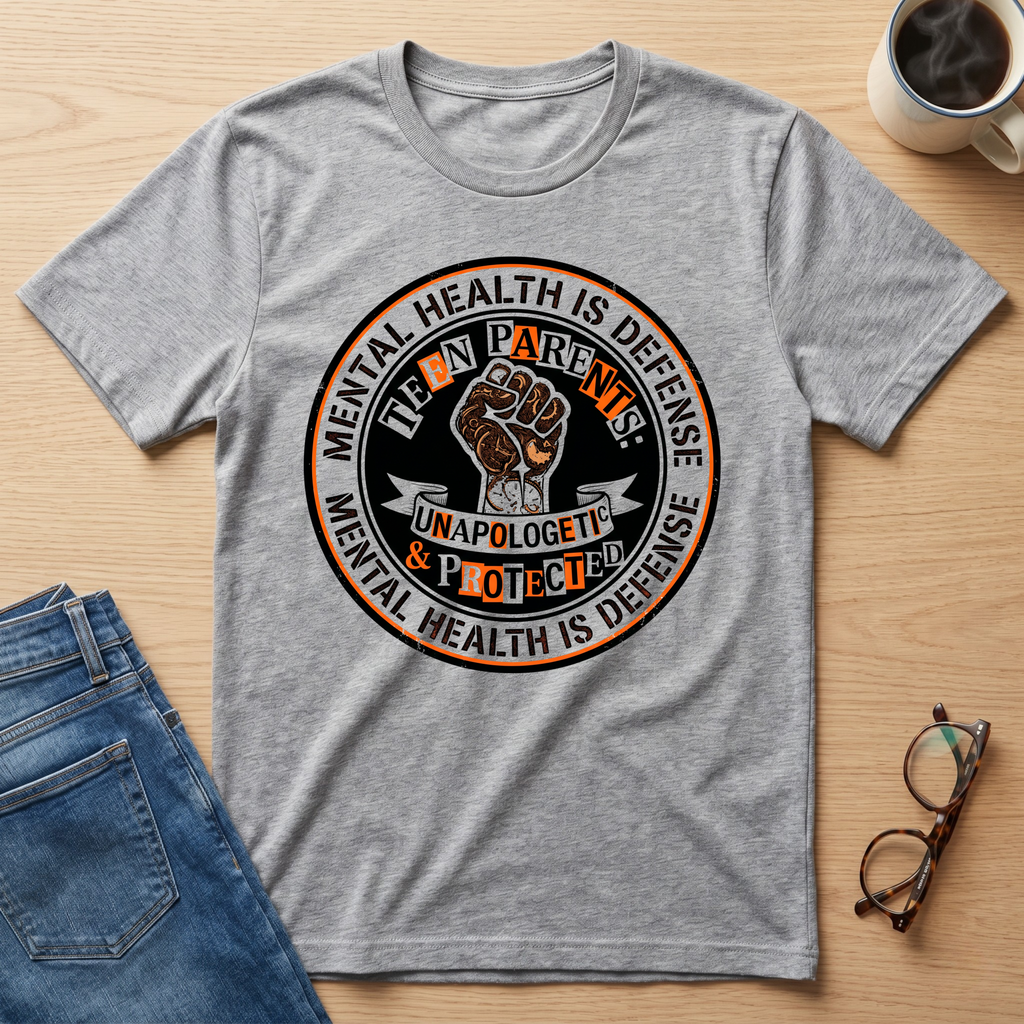 Mental Health Is Defense Teen Parent T-Shirt