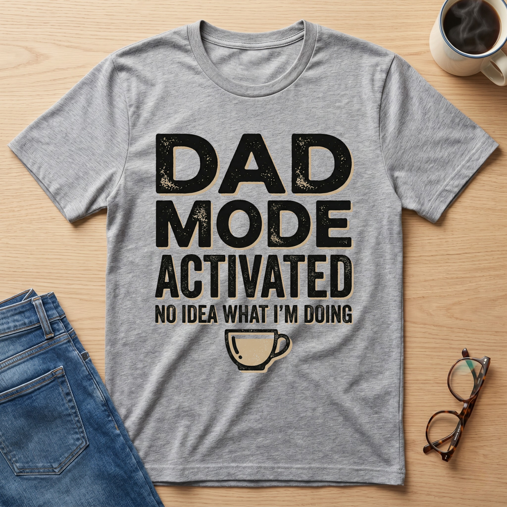 Dad Mode Activated (no idea what I'm doing) T-Shirt
