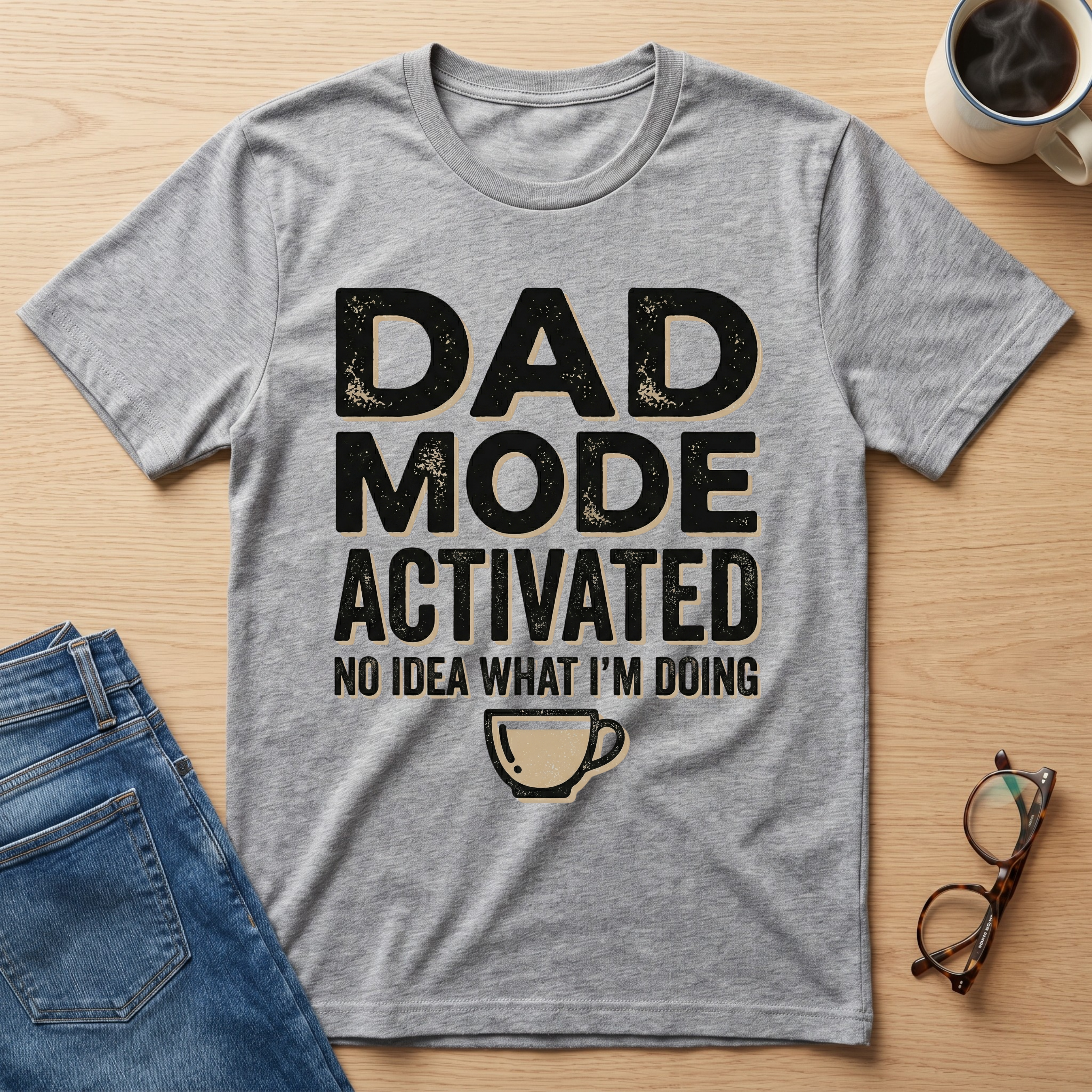 Dad Mode Activated (no idea what I'm doing) T-Shirt