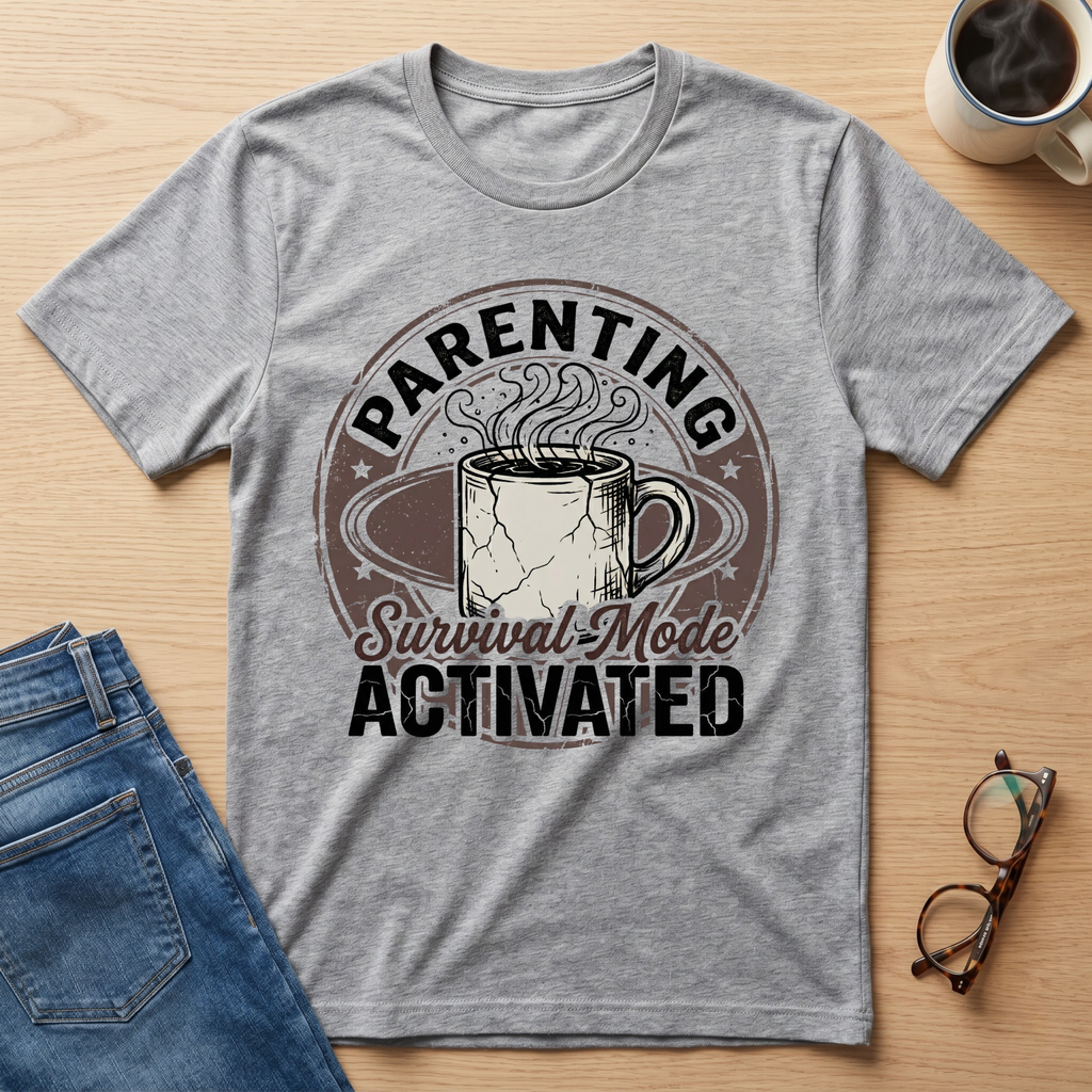 Parenting Survival Mode Activated T-Shirt