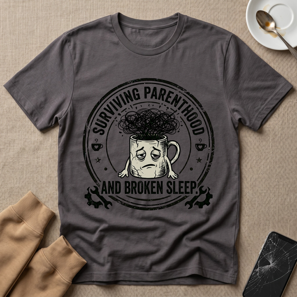 Surviving Parenthood and Broken Sleep T-Shirt