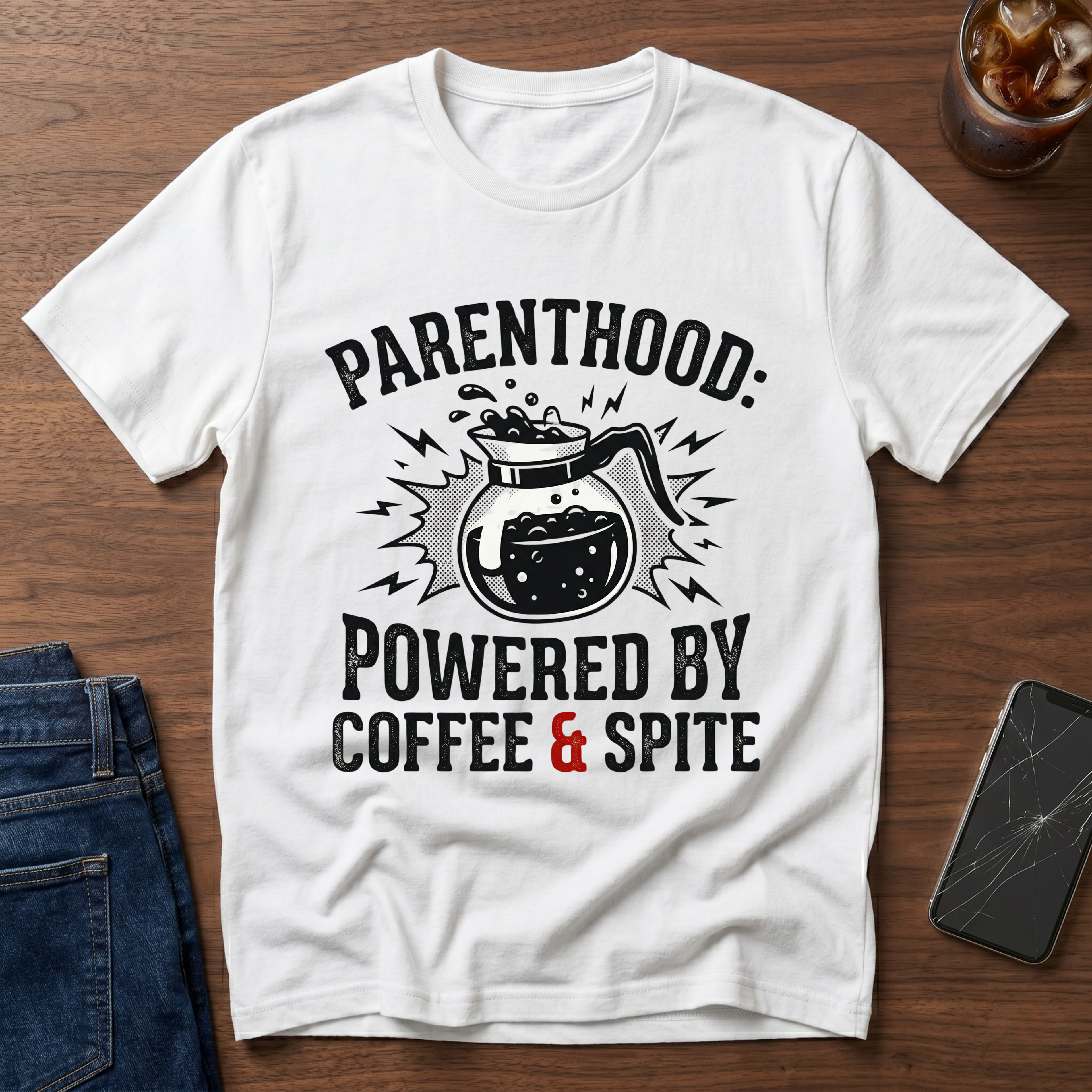 Powered by Coffee and Spite T-Shirt