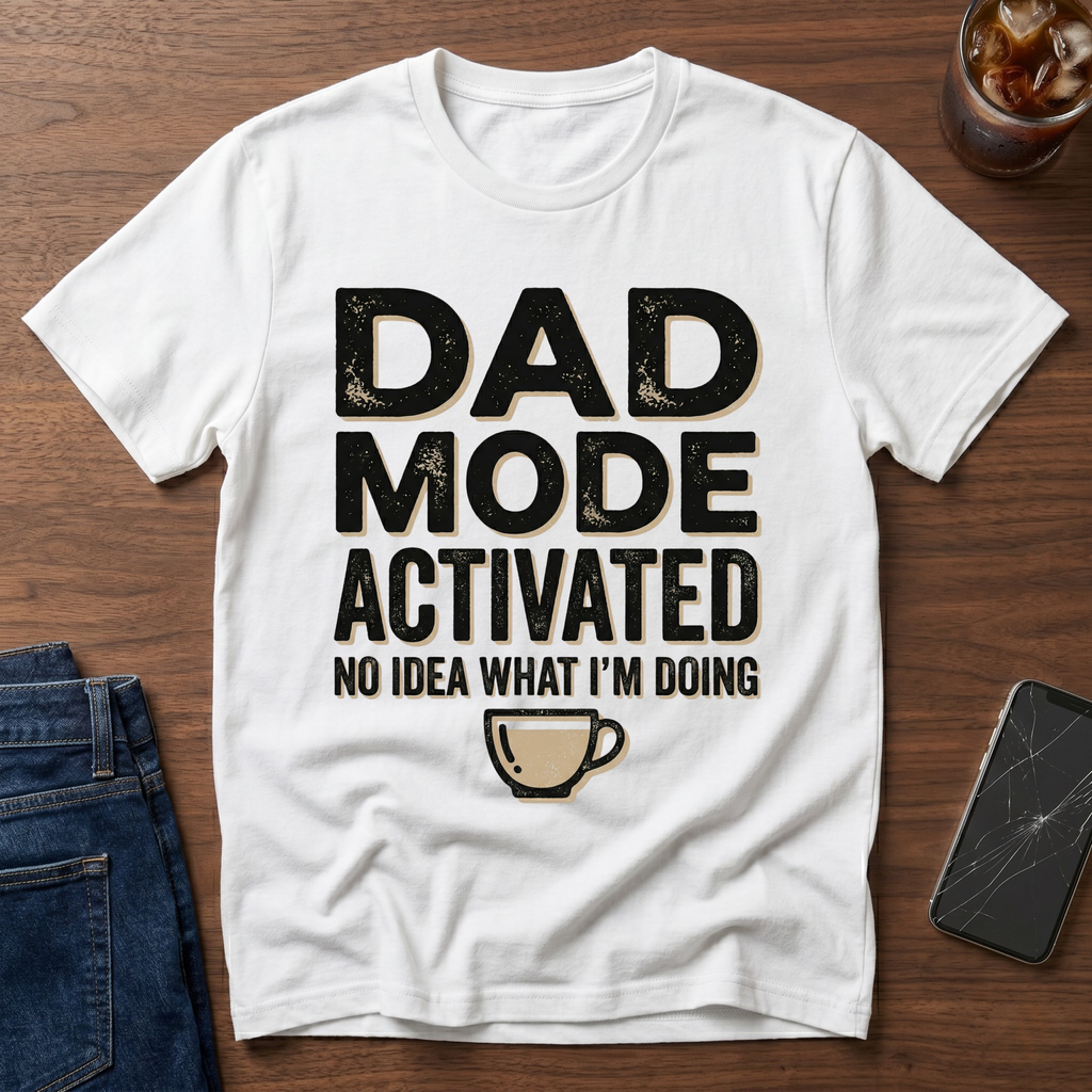 Dad Mode Activated (no idea what I'm doing) T-Shirt