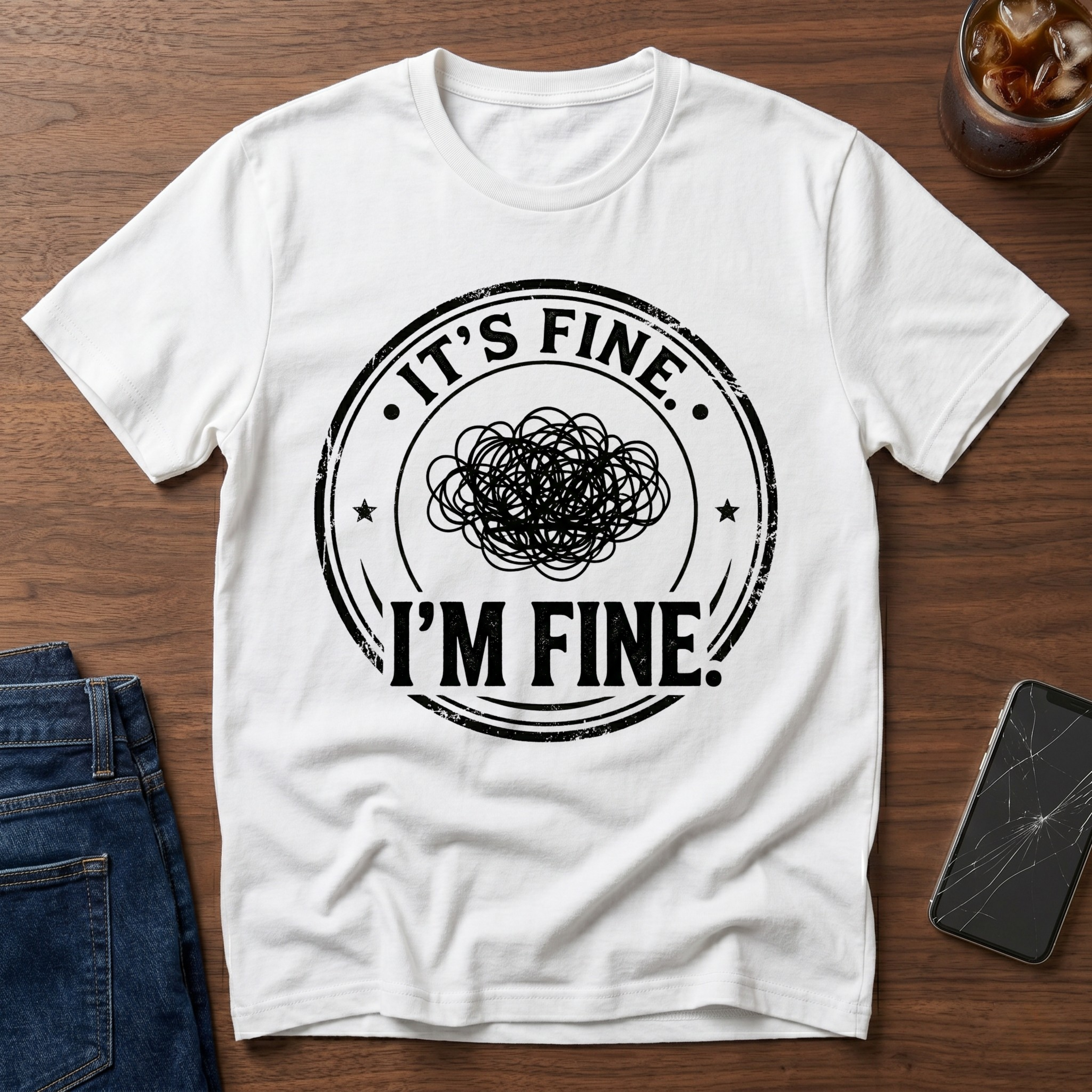 It's Fine I'm Fine T-Shirt