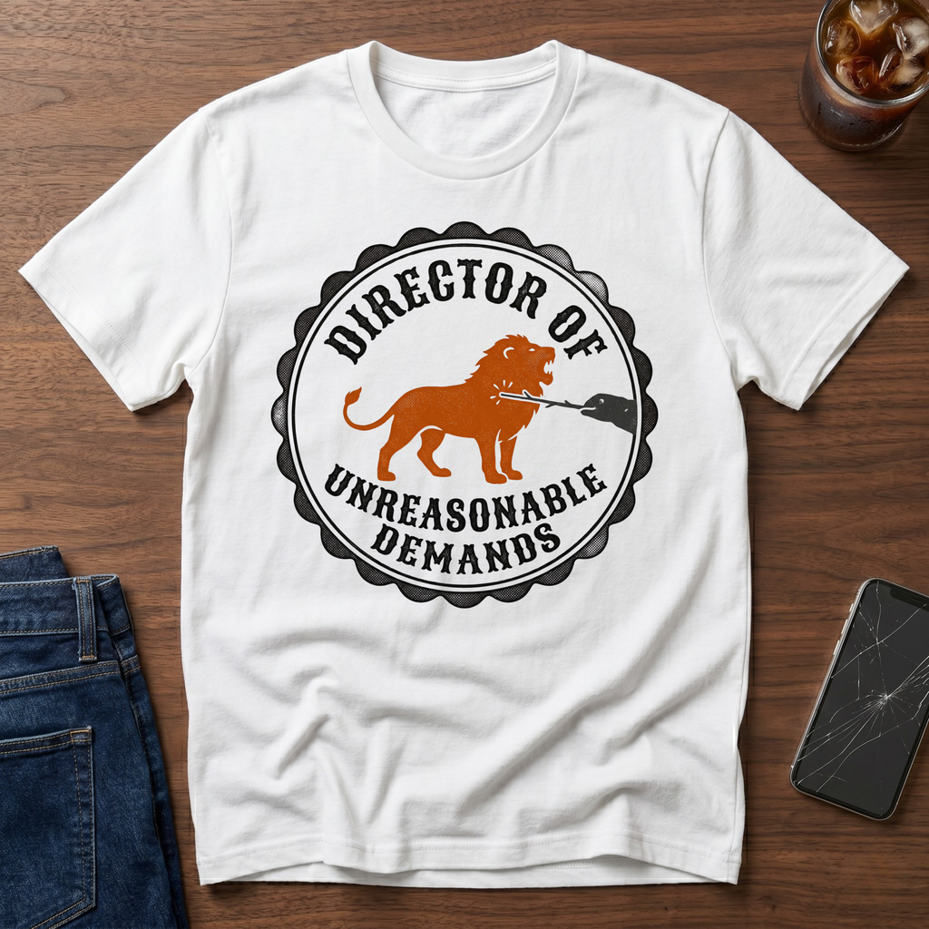 Director of Unreasonable Demands T-Shirt
