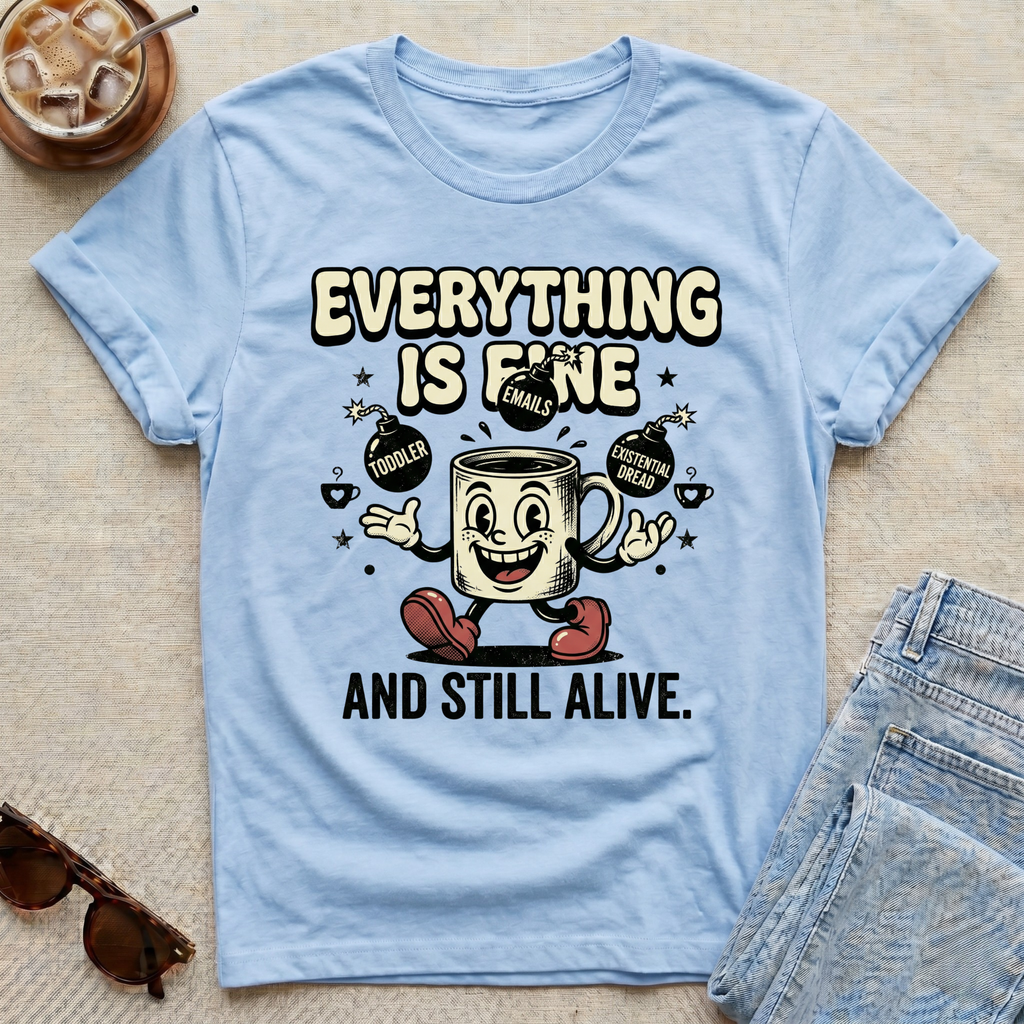 Everything is Fine & Still Alive 1930 T-Shirt