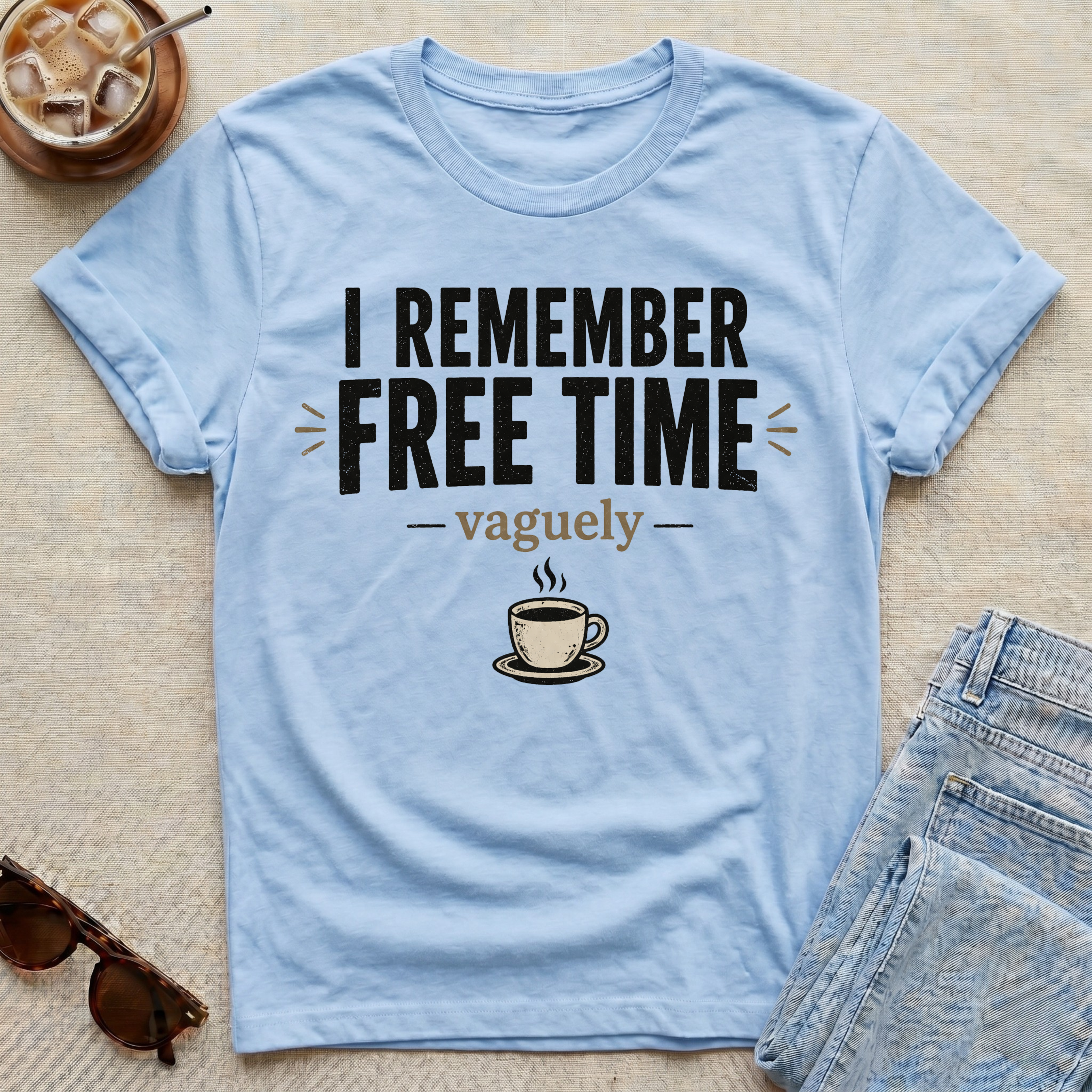 I Remember Free Time (Vaguely) T-Shirt