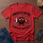 Powered by coffee & survival instinct T-Shirt
