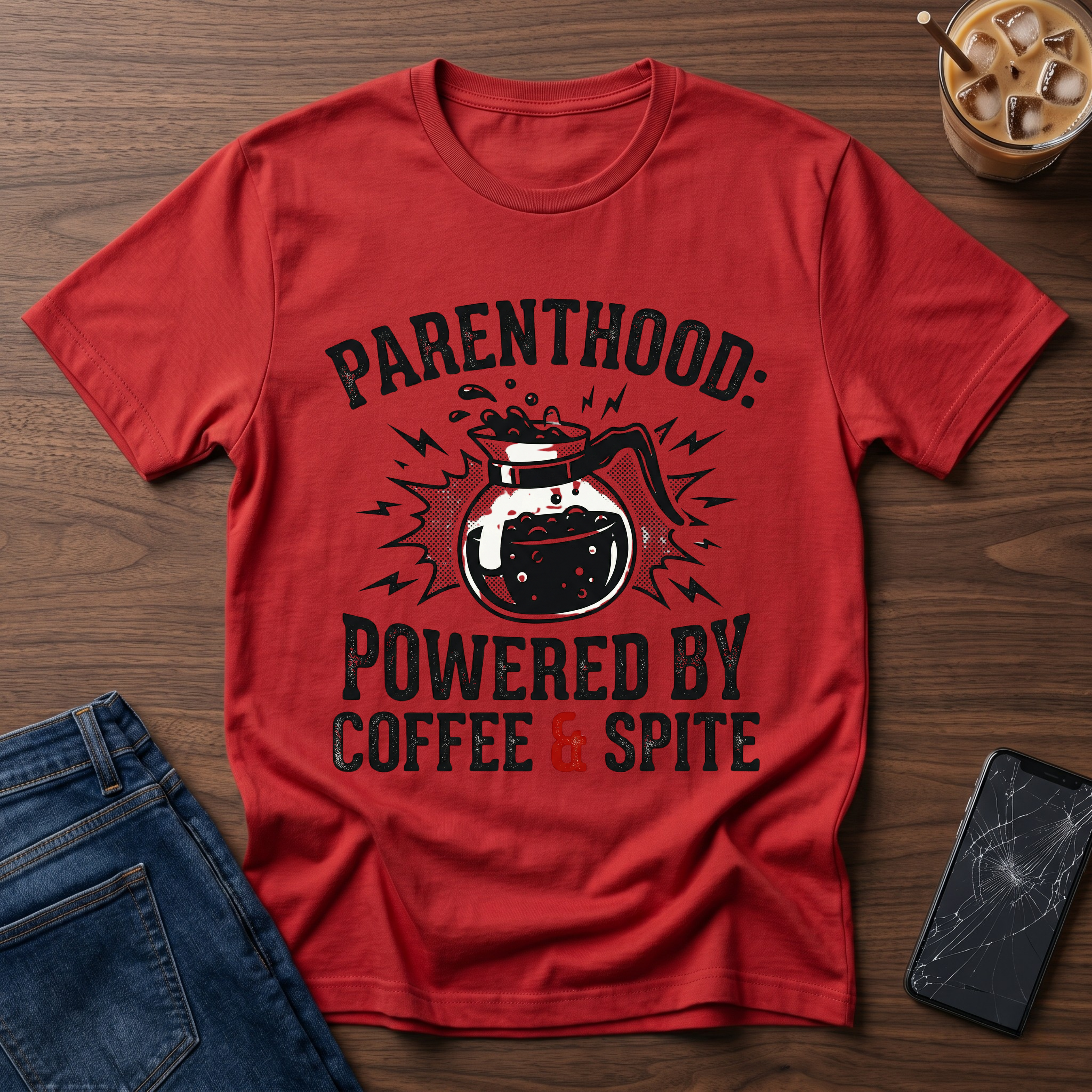 Powered by Coffee and Spite T-Shirt