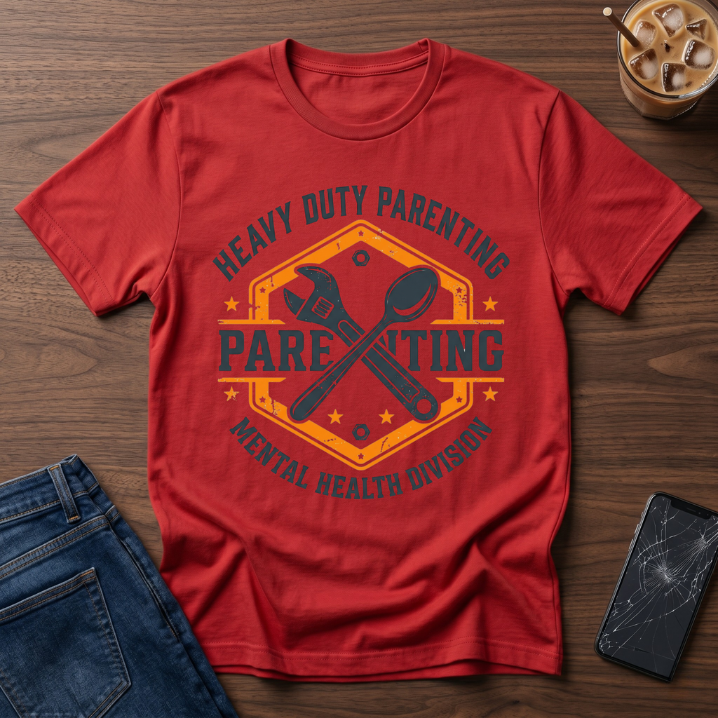 Heavy Duty Parenting (Mental Health Division) T-Shirt