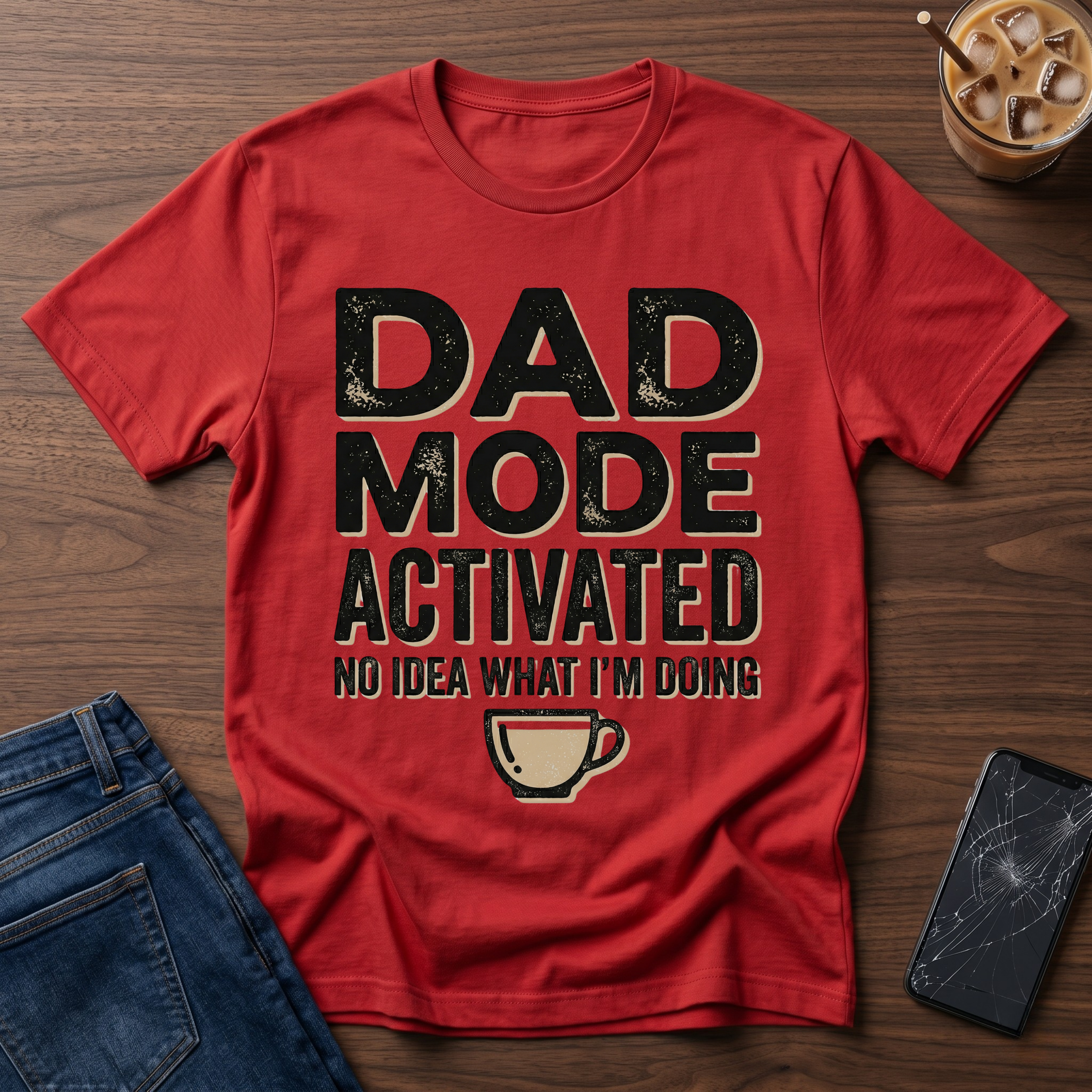 Dad Mode Activated (no idea what I'm doing) T-Shirt