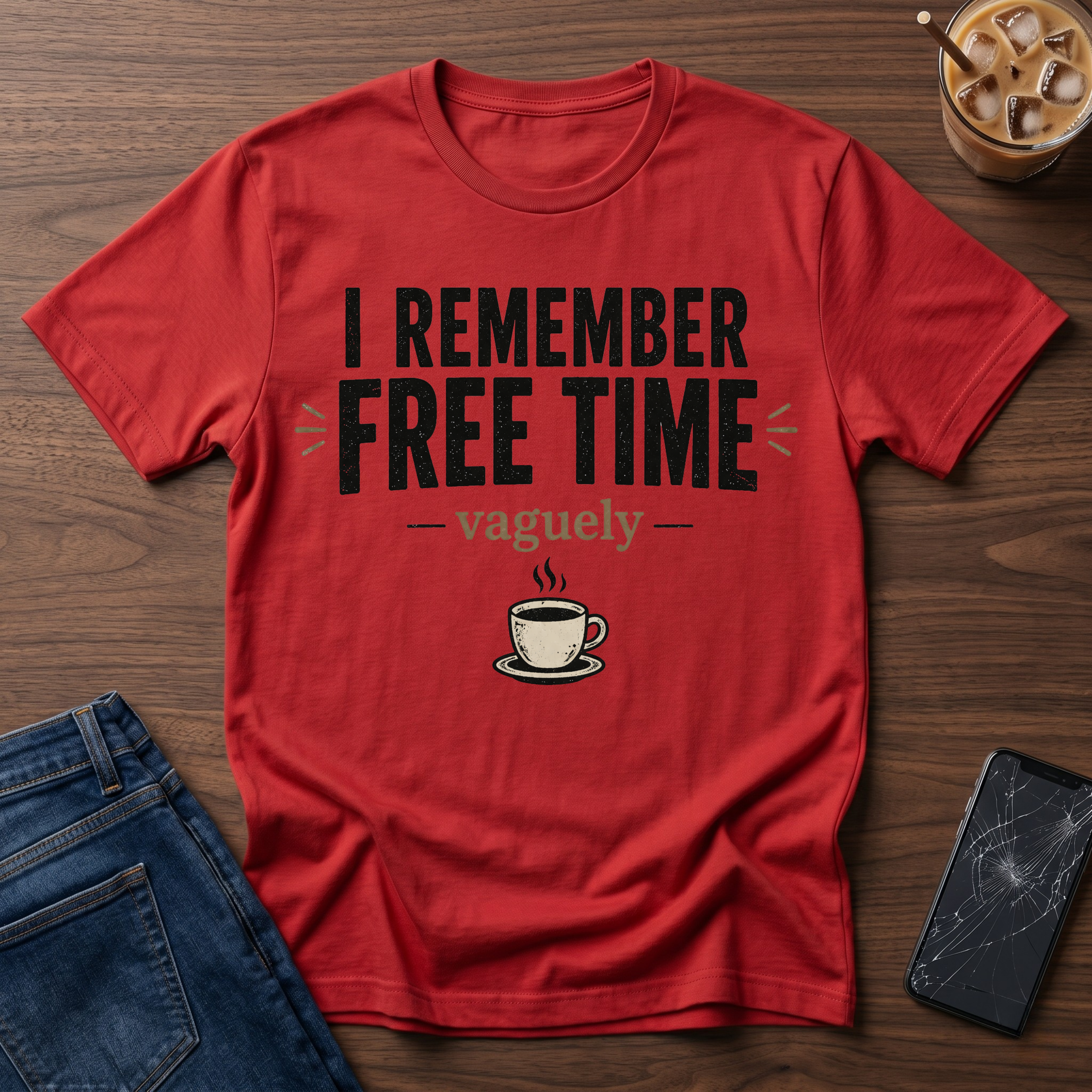 I Remember Free Time (Vaguely) T-Shirt