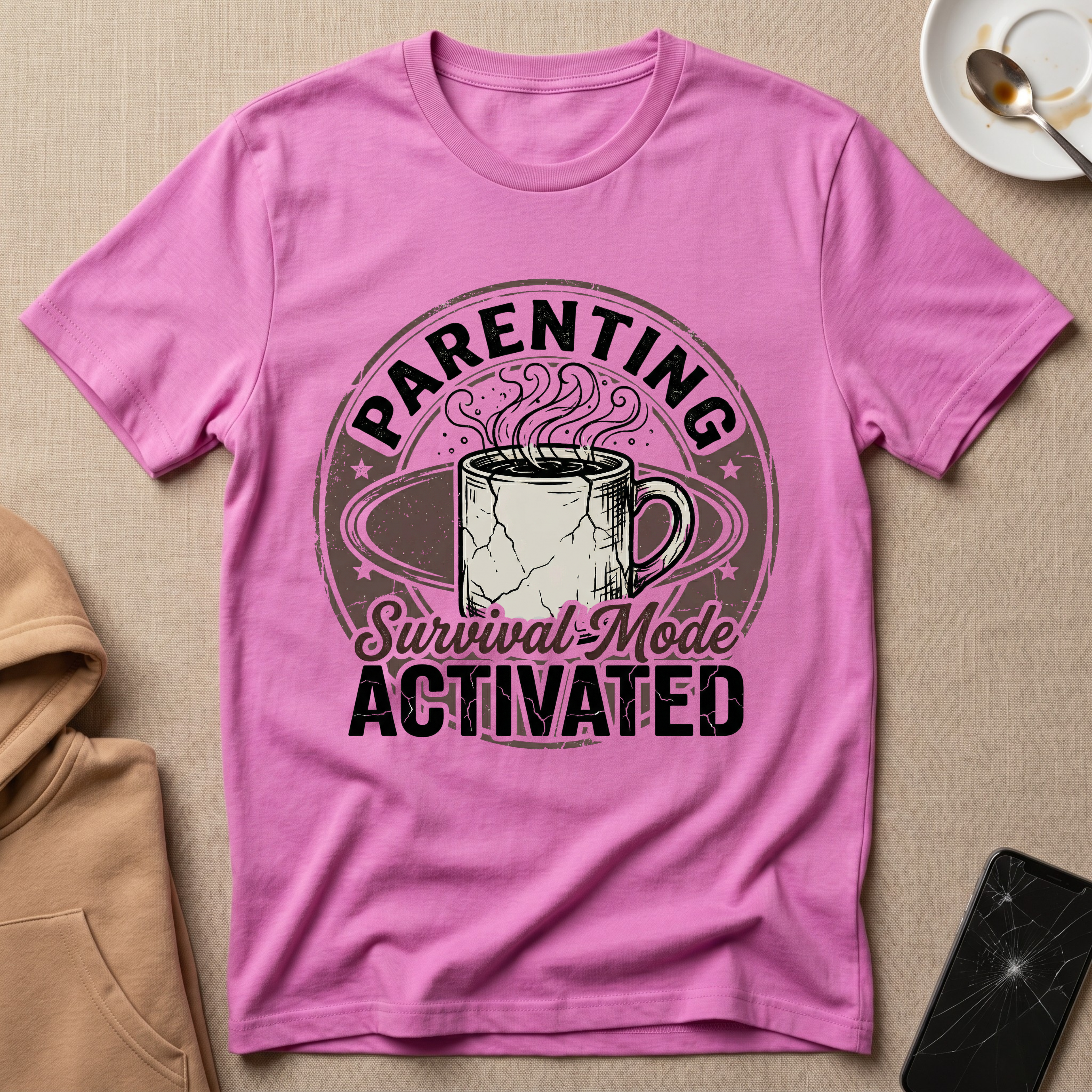 Parenting Survival Mode Activated T-Shirt