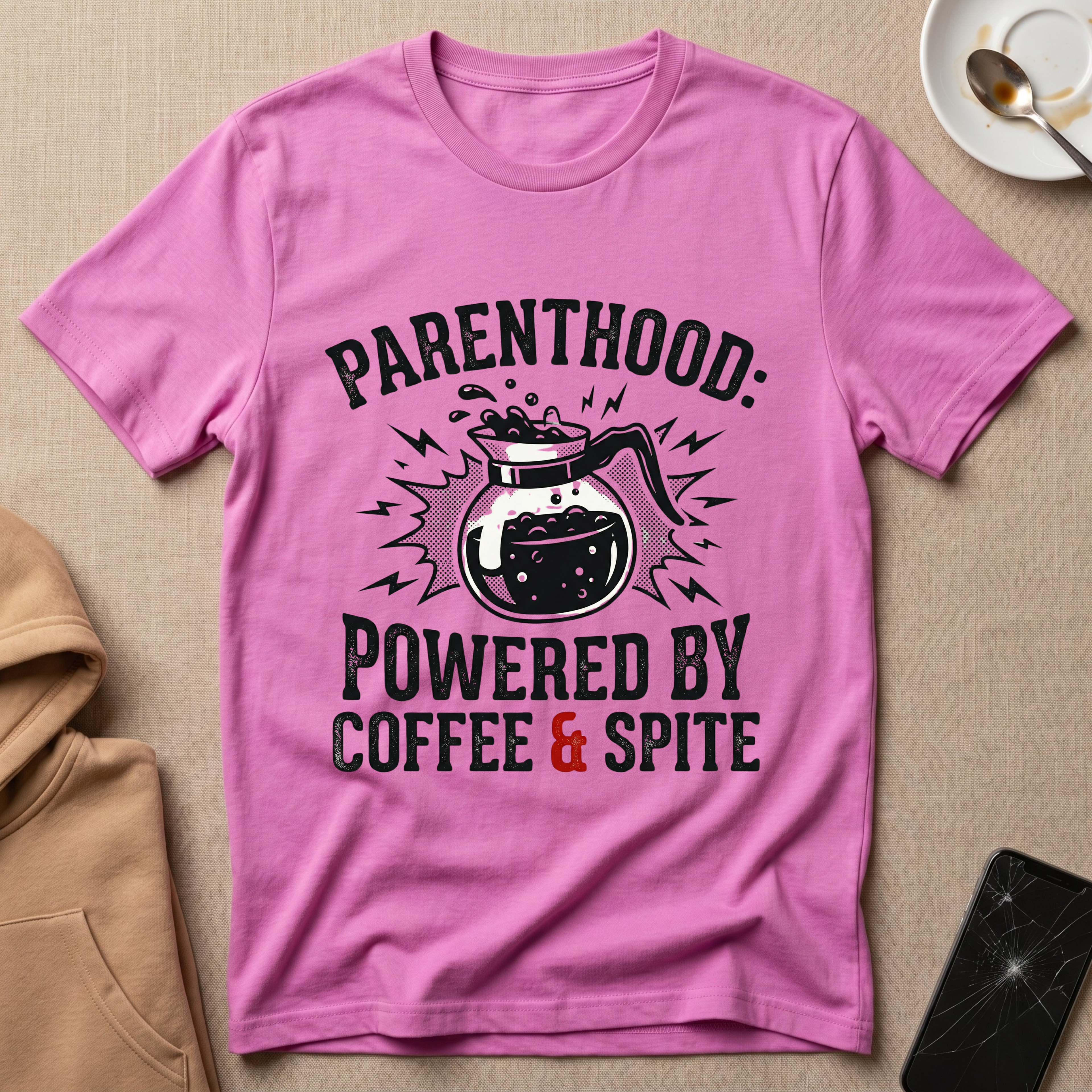 Powered by Coffee and Spite T-Shirt