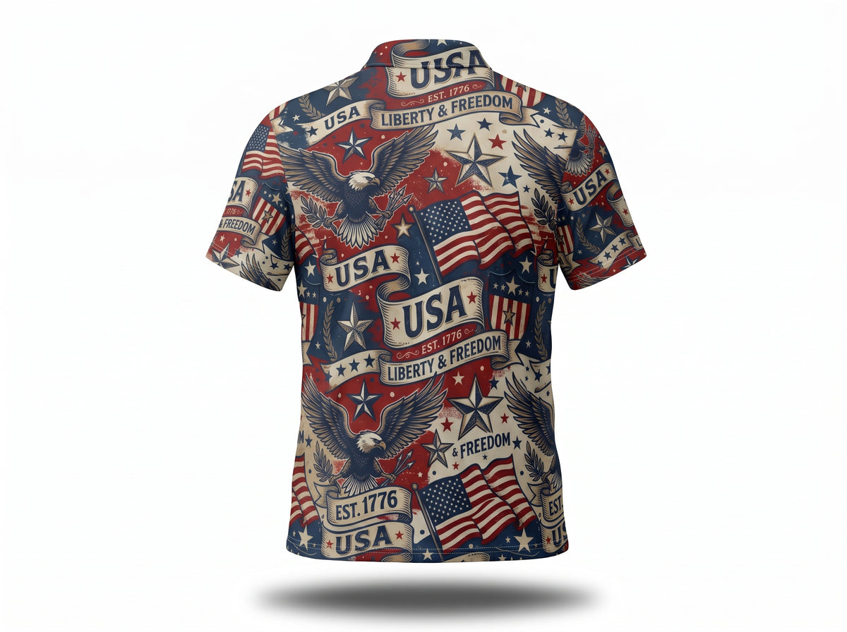 All American Polo (Unisex)