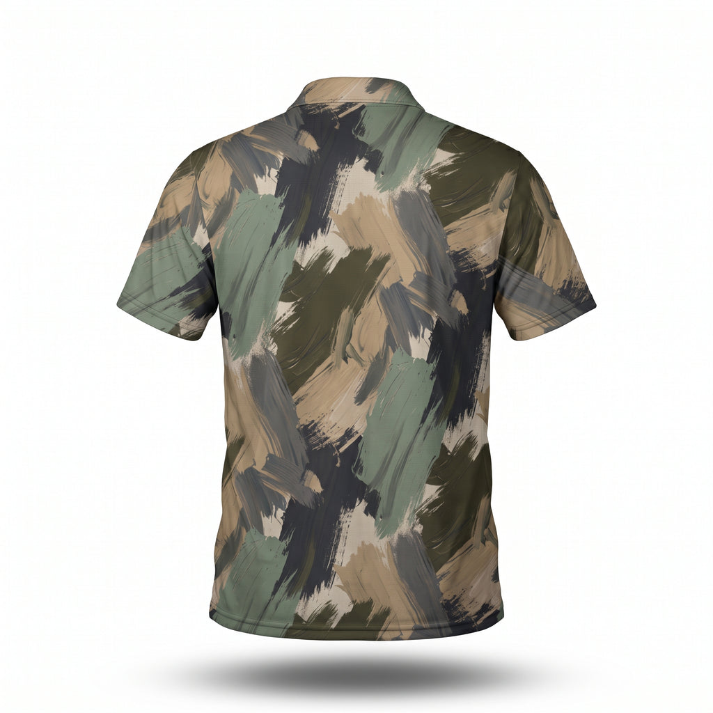 Abstract Camo Polo (Unisex)