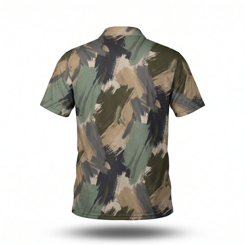 Abstract Camo Polo (Unisex)