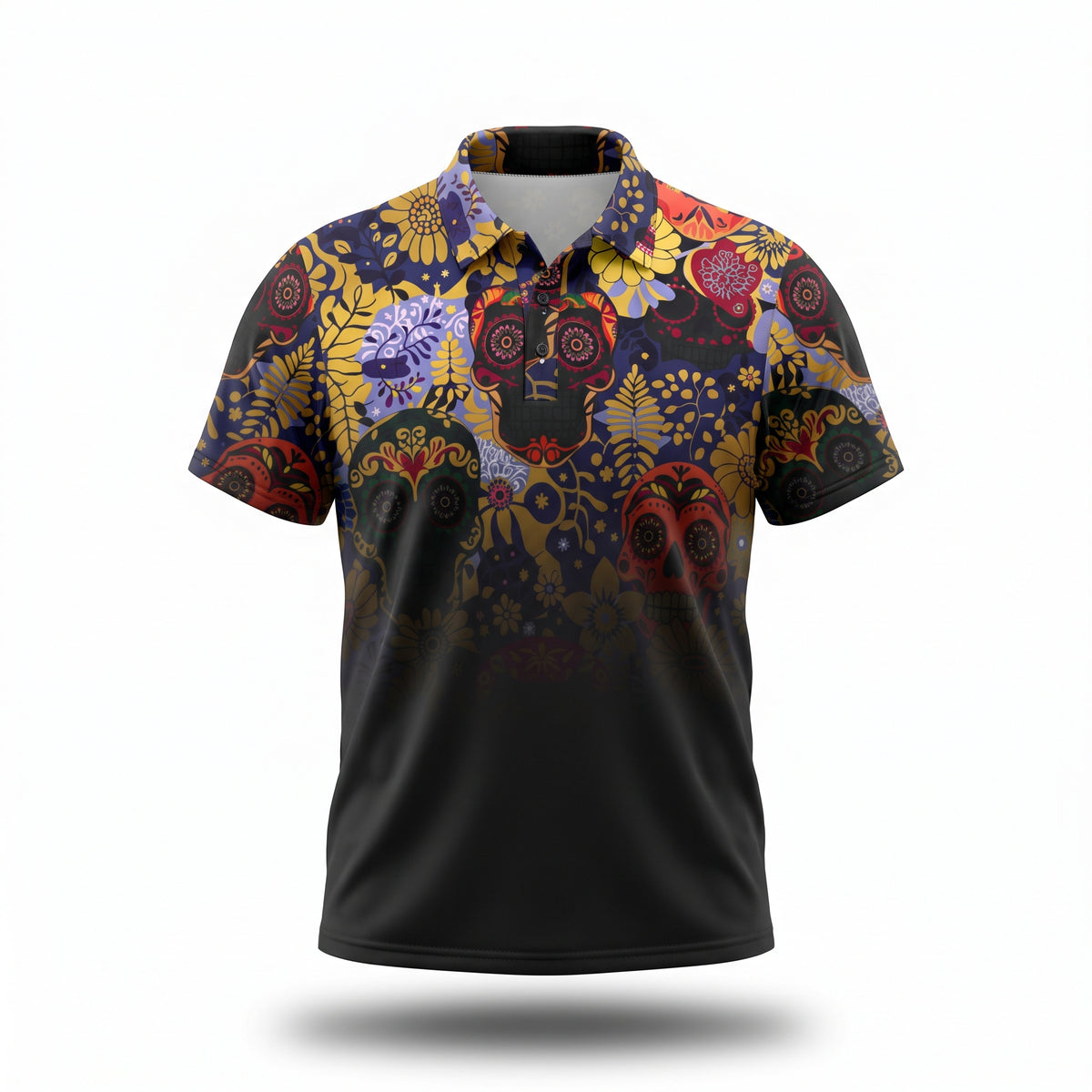 Candy Skull Polo (Unisex)