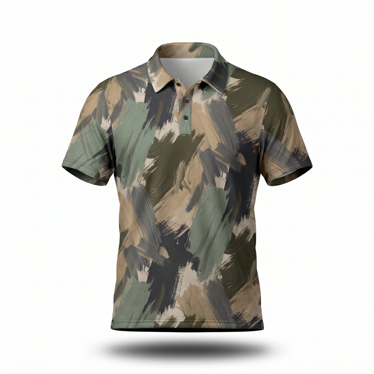 Abstract Camo Polo (Unisex)