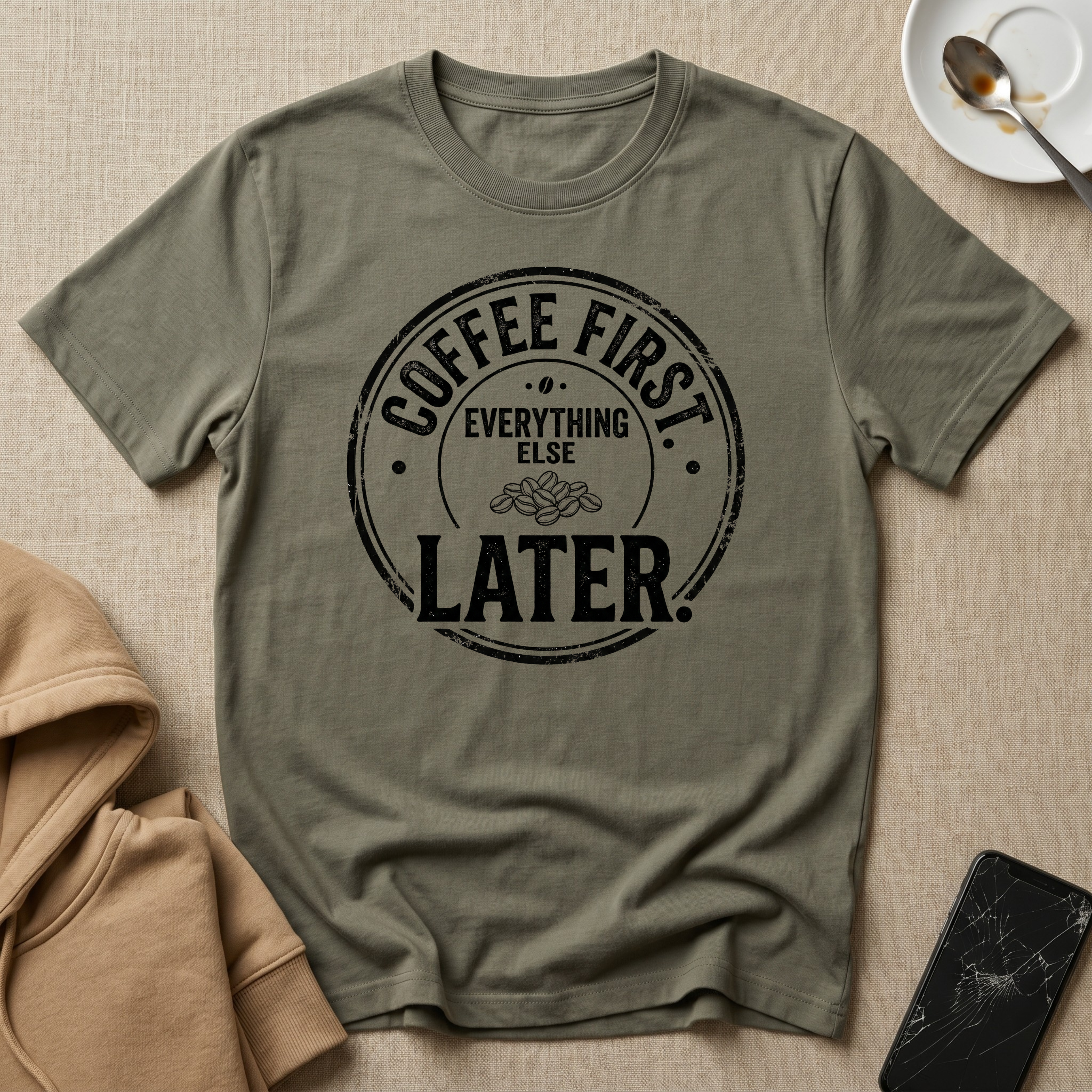 Coffee First Everything Else Later T-Shirt