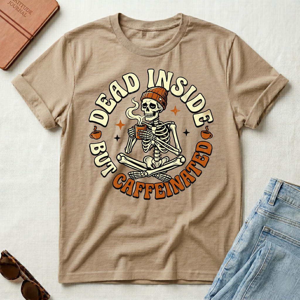 Dead Inside But Caffeinated T-Shirt