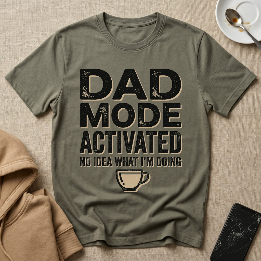 Dad Mode Activated (no idea what I'm doing) T-Shirt