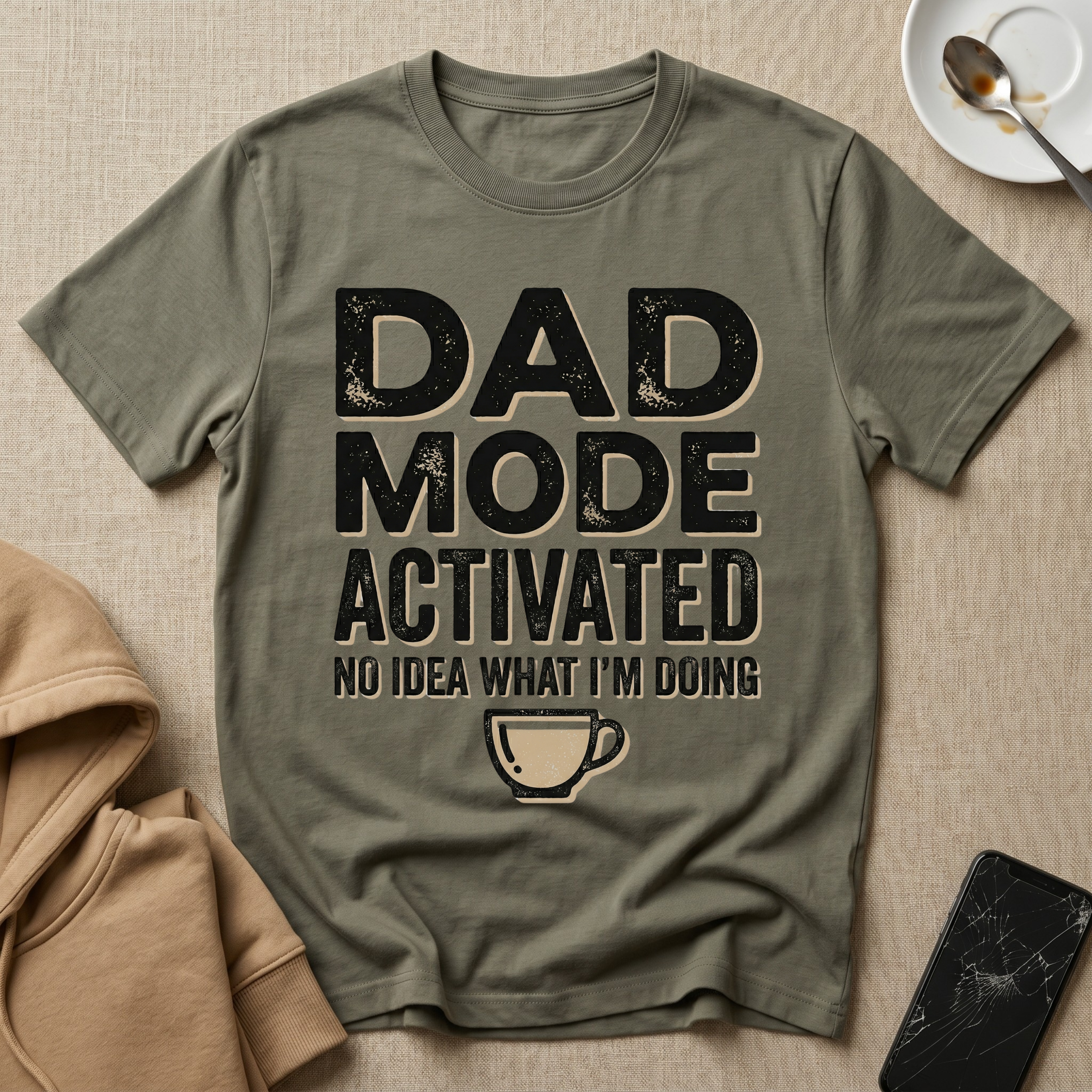 Dad Mode Activated (no idea what I'm doing) T-Shirt
